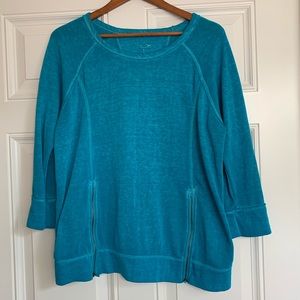 Calvin Klein Turquoise Sweatshirt Large